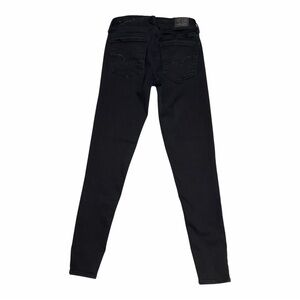 American Eagle Size 2 Black Women’s Skinny Super Super Stretch Jegging